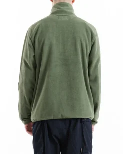 Section Zip Neck Fleece - Clover