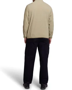 Section Zip Neck Fleece - Sage Green
