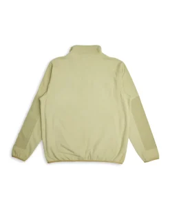 Section Zip Neck Fleece - Sage Green