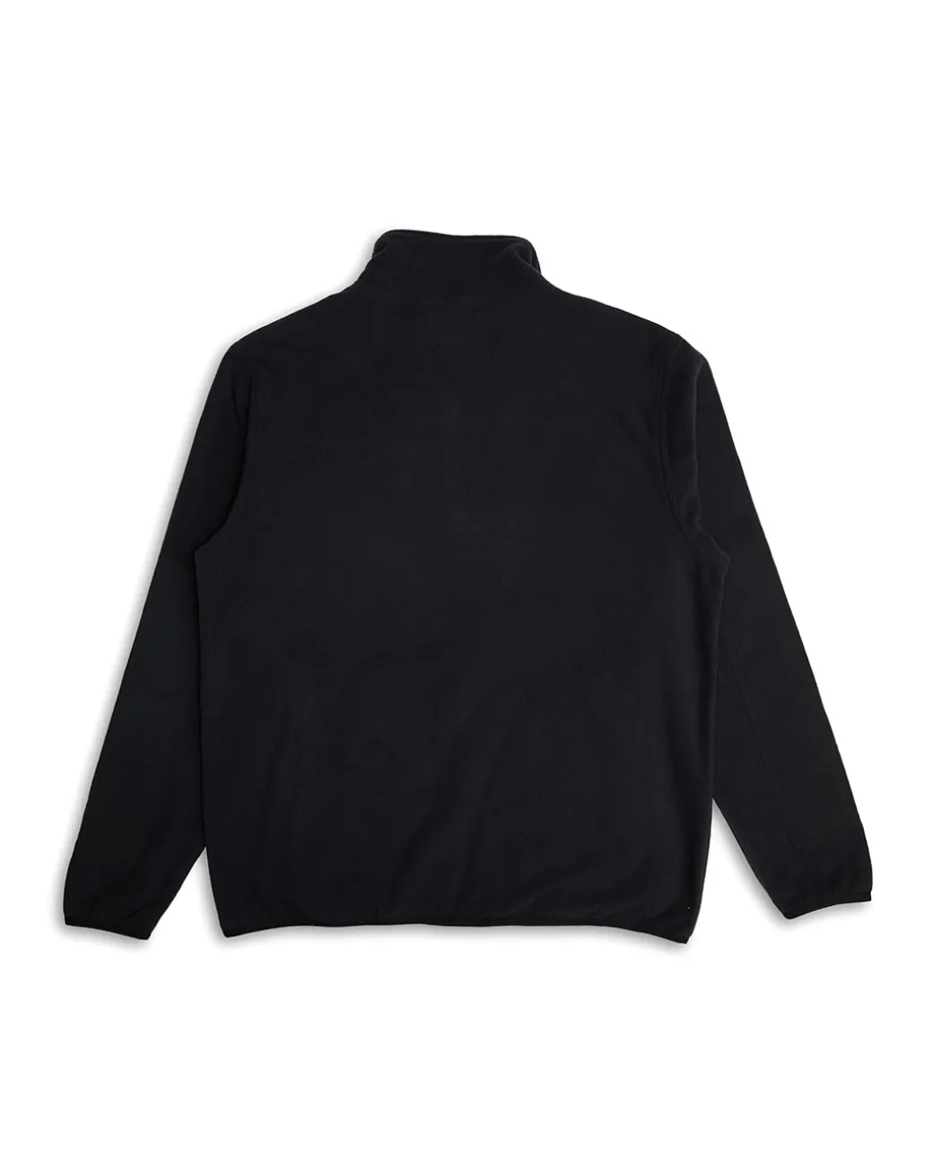 Section Zip Neck Fleece - Black
