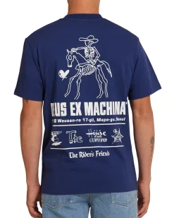 Seoul Address Tee - Mechanic Blue