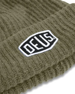 Shield Beanie - Forest Green