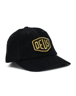 Shield Cord Dad Cap - Black