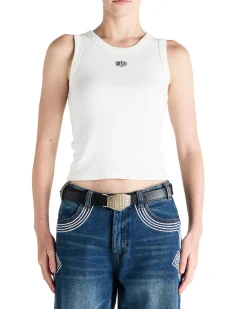 Shield Tank - Vintage White