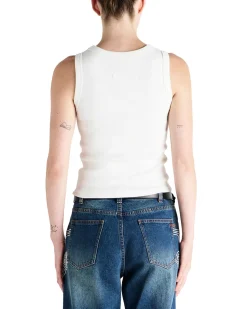 Shield Tank - Vintage White