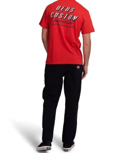 Shimmy Tee - Mandarin Red