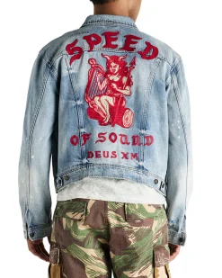 Sissyphean Jacket - Stonewash Indigo