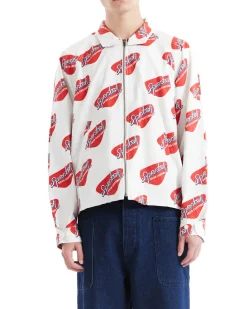 Specter Stamp Jacket - Vintage White