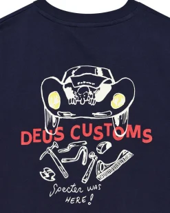 Specter Workshop Tee - Azure Navy