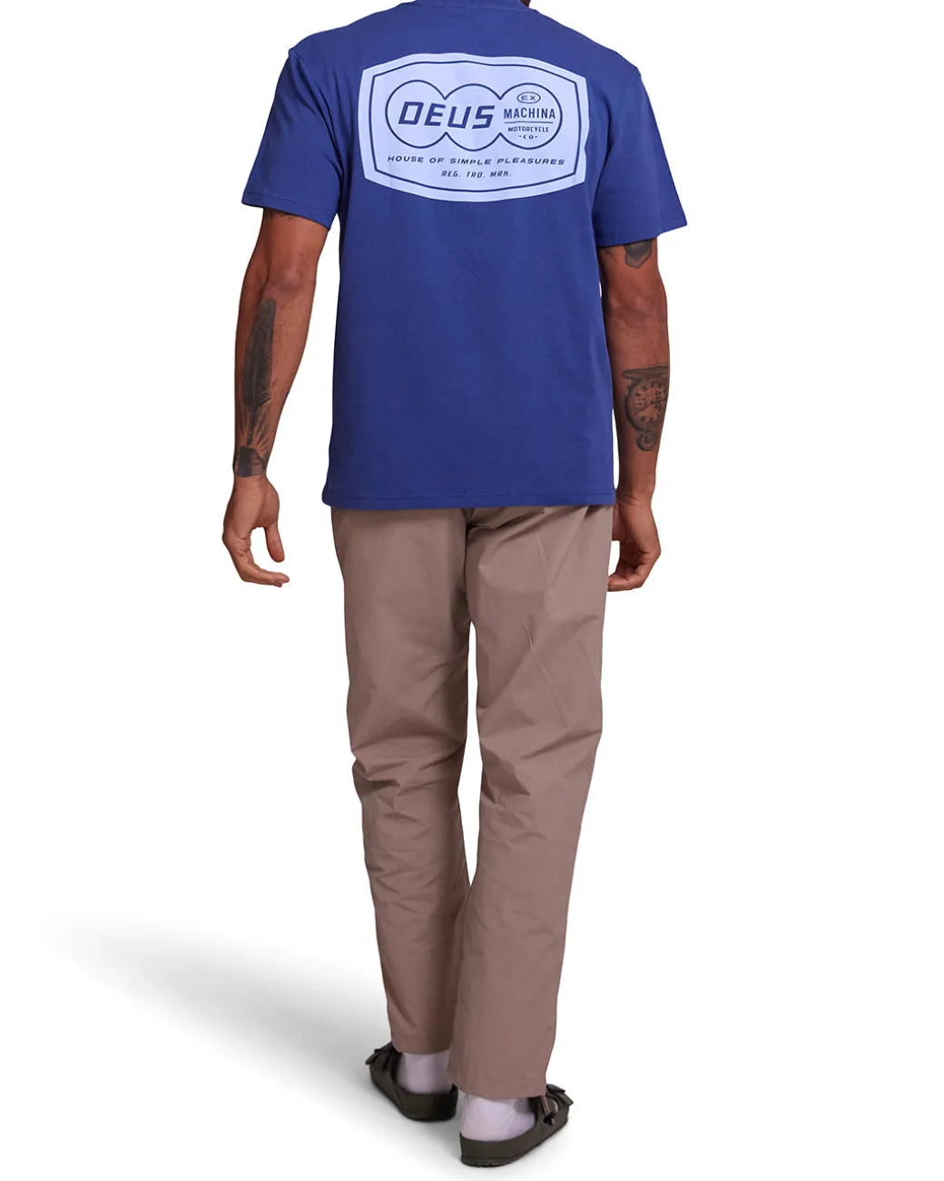 Splinter Tee - Dusty Blue