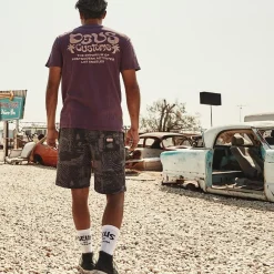 Stackwaddy Beach Short - Plum Grey