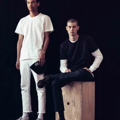 Standard Embroidered Tee - Black