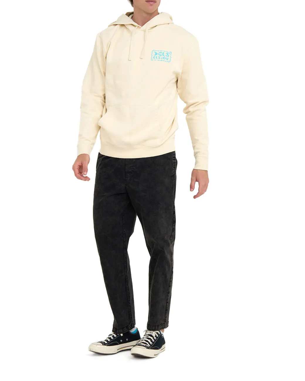 Sunblock Acid Hoodie - Dirty White