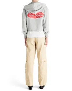 Thunder Hoodie - Grey Marle