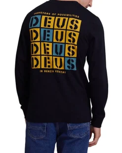 Tictac Long Sleeve Tee - Black