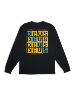 Tictac Long Sleeve Tee - Black