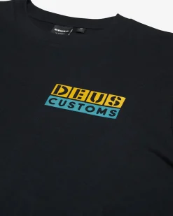 Tictac Long Sleeve Tee - Black