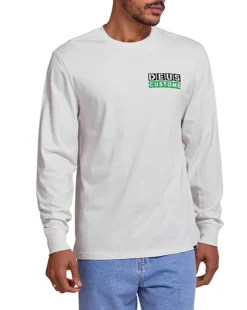 Tictac Long Sleeve Tee - Vintage White