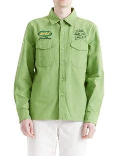 Tin Lizzie Shirt - Tendril Green