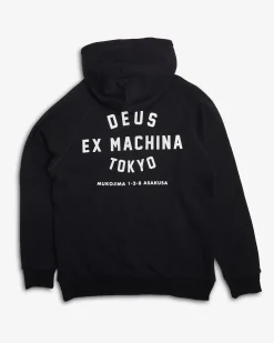 Tokyo Address Hoodie - Black