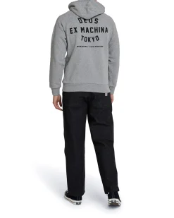 Tokyo Address Hoodie - Grey Marle