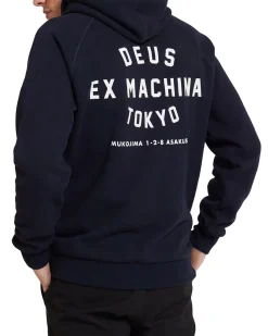 Tokyo Address Hoodie - Navy
