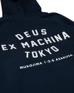 Tokyo Address Hoodie - Navy