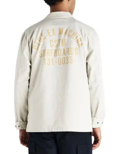Tommy Poplin Surf Shirt - Dirty White