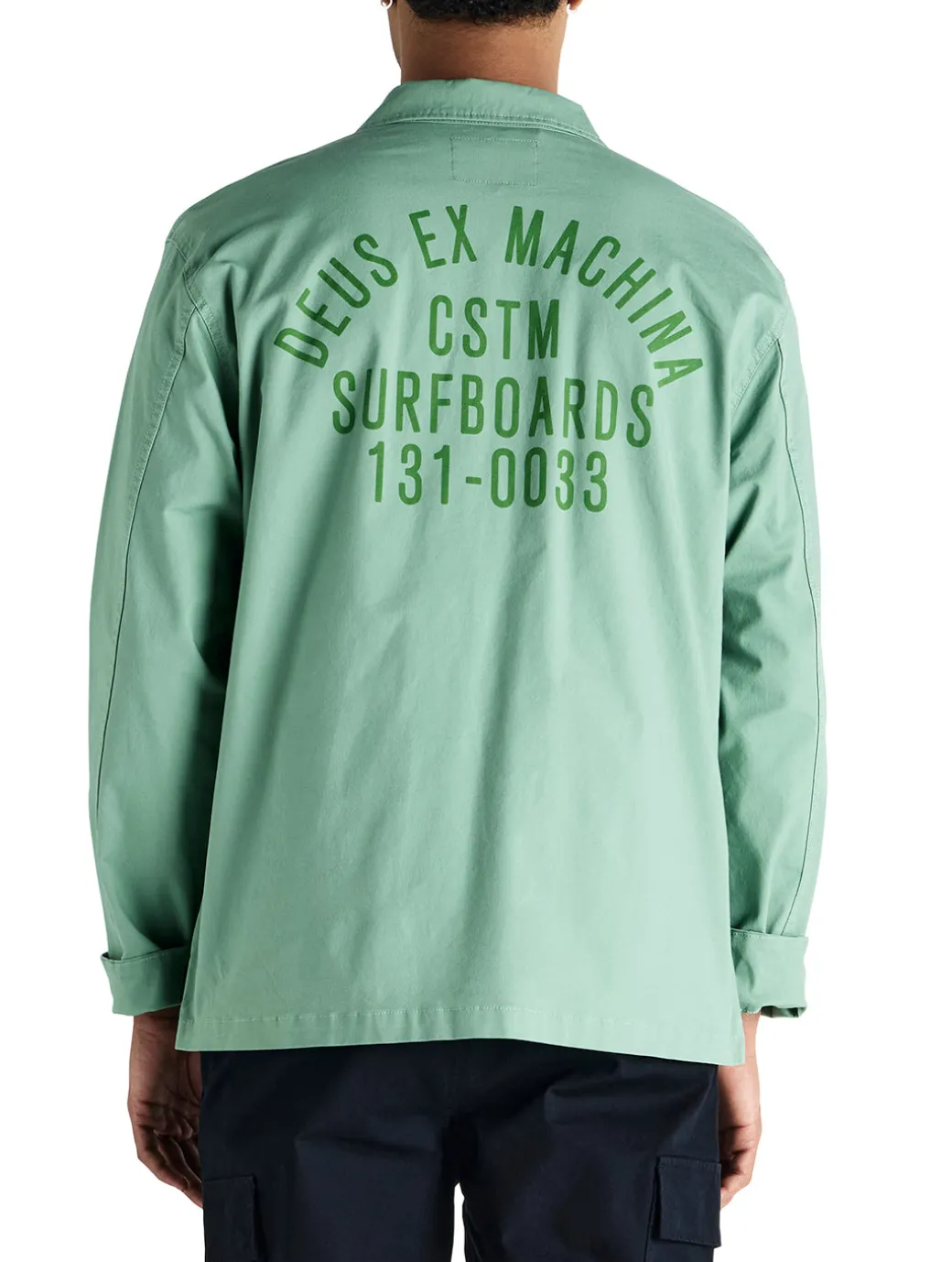 Tommy Poplin Surf Shirt - Shale Green
