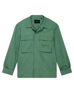 Tommy Poplin Surf Shirt - Shale Green