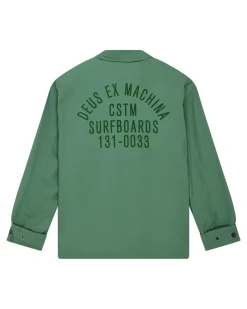 Tommy Poplin Surf Shirt - Shale Green
