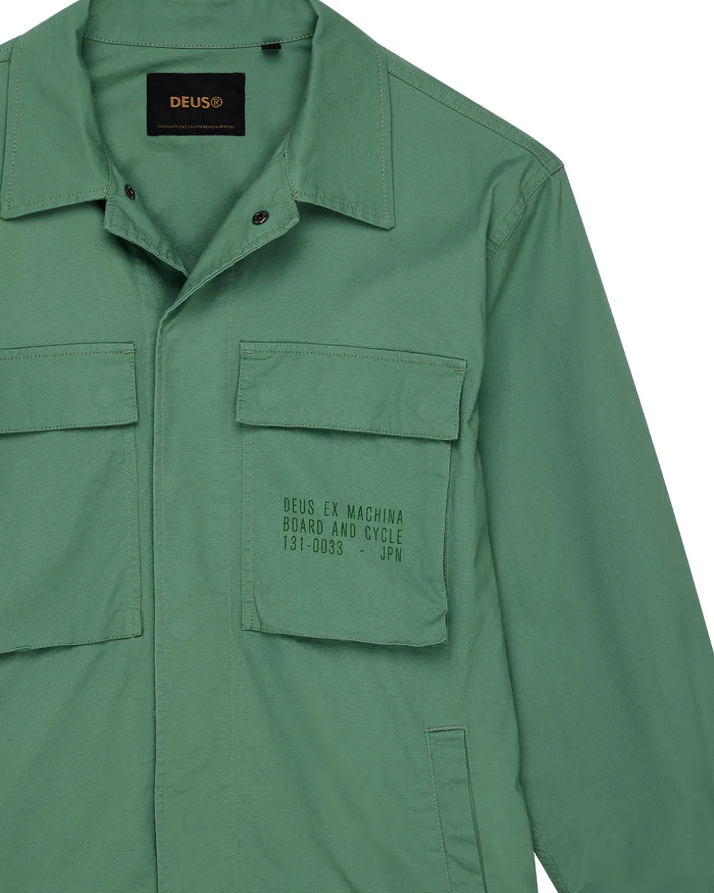 Tommy Poplin Surf Shirt - Shale Green