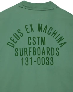 Tommy Poplin Surf Shirt - Shale Green