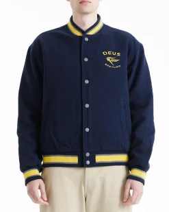 Torpedo Varsity Jacket - Navy
