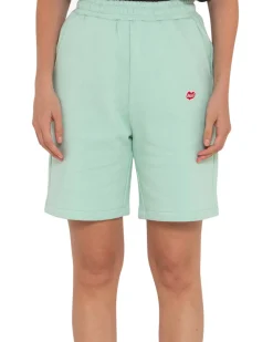 True Romance Fleece Short - Granite Green