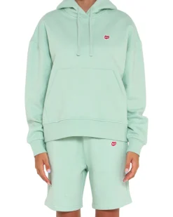 True Romance Hoodie (Oversized Fit) - Granite Green