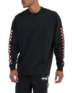 Tune Up Long Sleeve Tee - Black