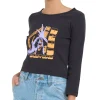 Unhenged Long Sleeve Top - Anthracite