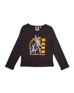 Unhenged Long Sleeve Top - Anthracite
