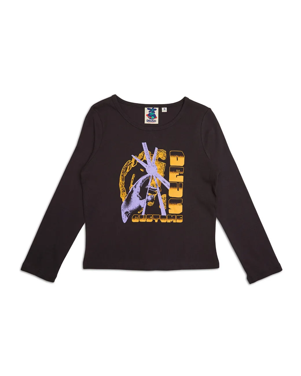 Unhenged Long Sleeve Top - Anthracite