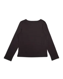 Unhenged Long Sleeve Top - Anthracite
