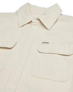 Vacay Denim Shirt - Natural