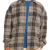 Vacay Check Shirt - Grey Check