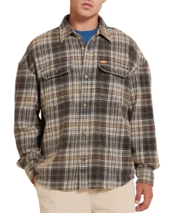 Vacay Check Shirt - Grey Check