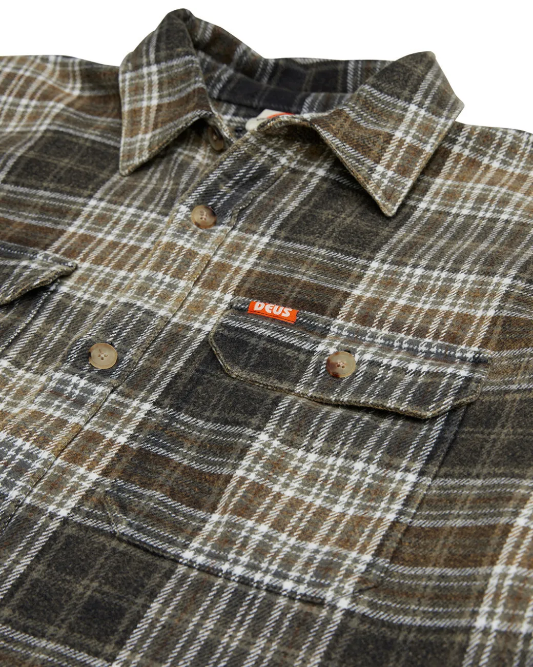 Vacay Check Shirt - Grey Check
