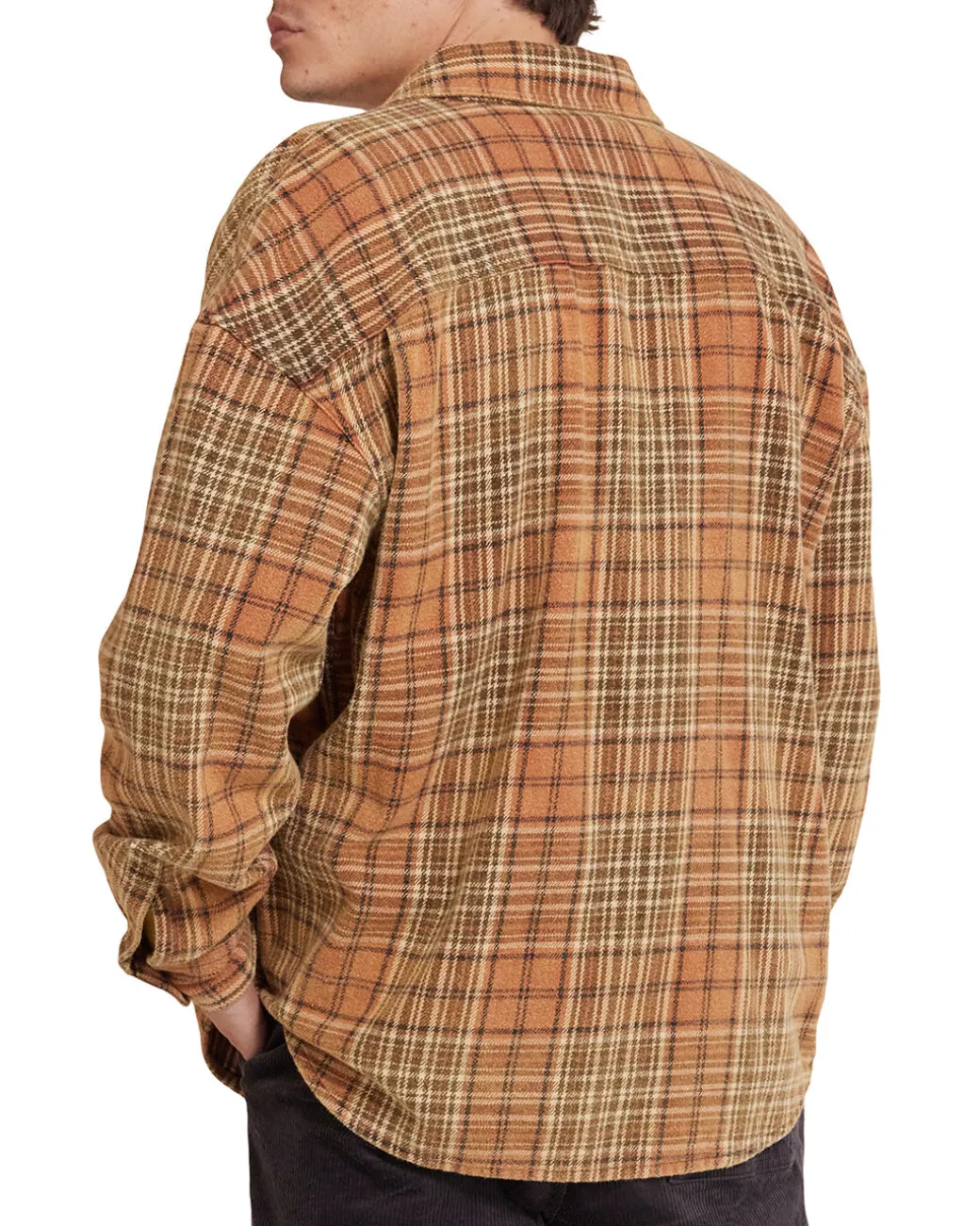 Vacay Check Shirt - Orange Check