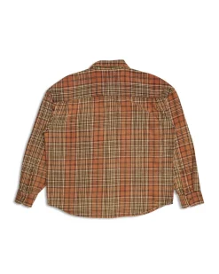 Vacay Check Shirt - Orange Check