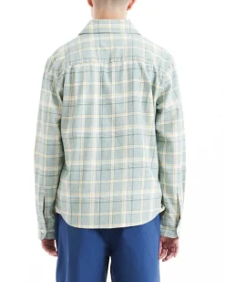Vacay Check Shirt - Tendril Green