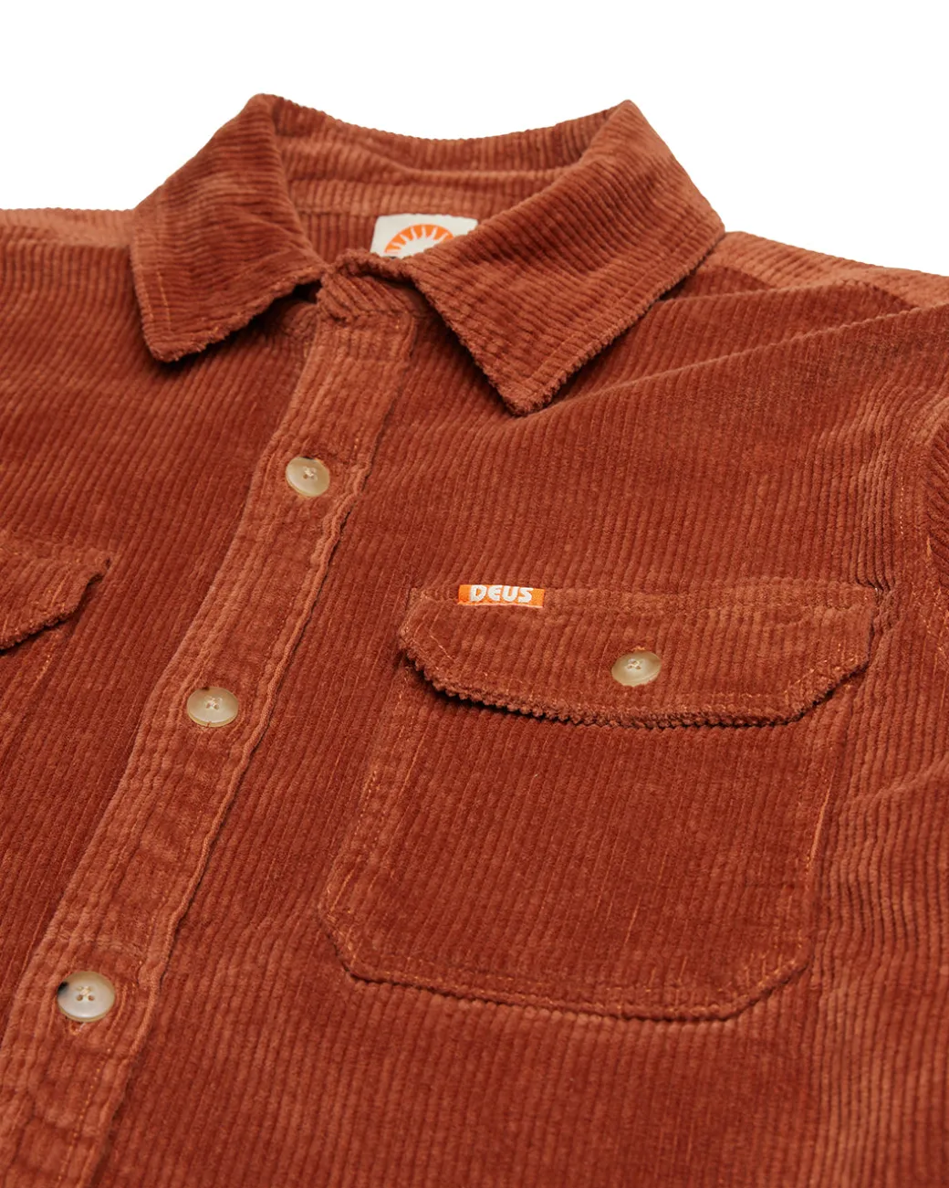 Vacay Cord Shirt - Clay