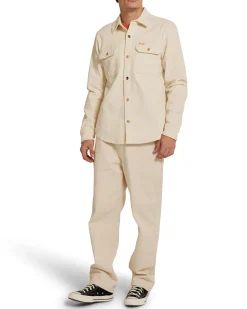 Vacay Cord Shirt - Dirty White